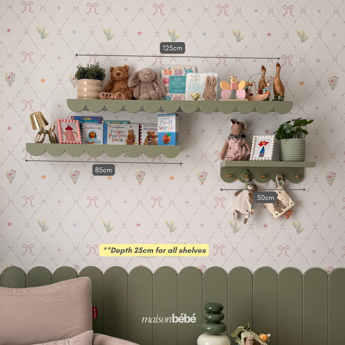 Scalloped Shelves