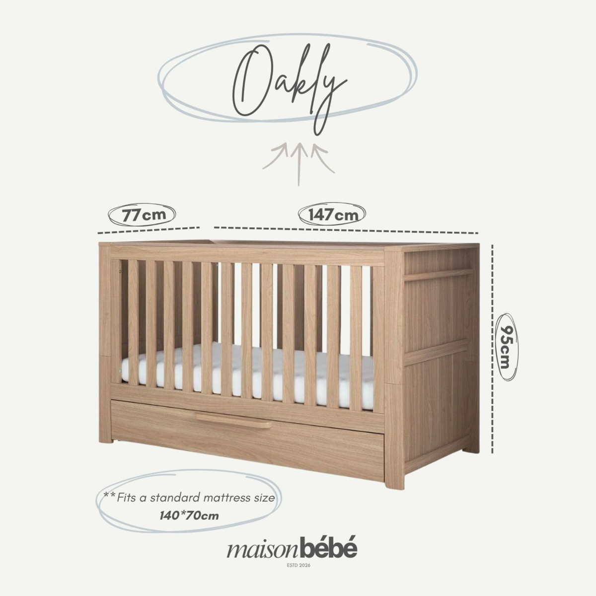 Oakly Crib